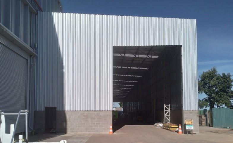 Ampliação Depósito de Armazenamento